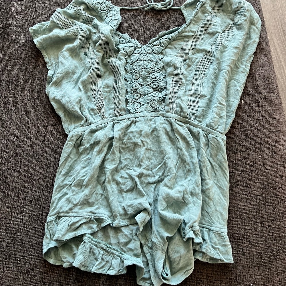 Teal O’Neill Coverup Romper